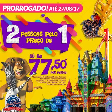 Promoções e Descontos do Beto Carrero World